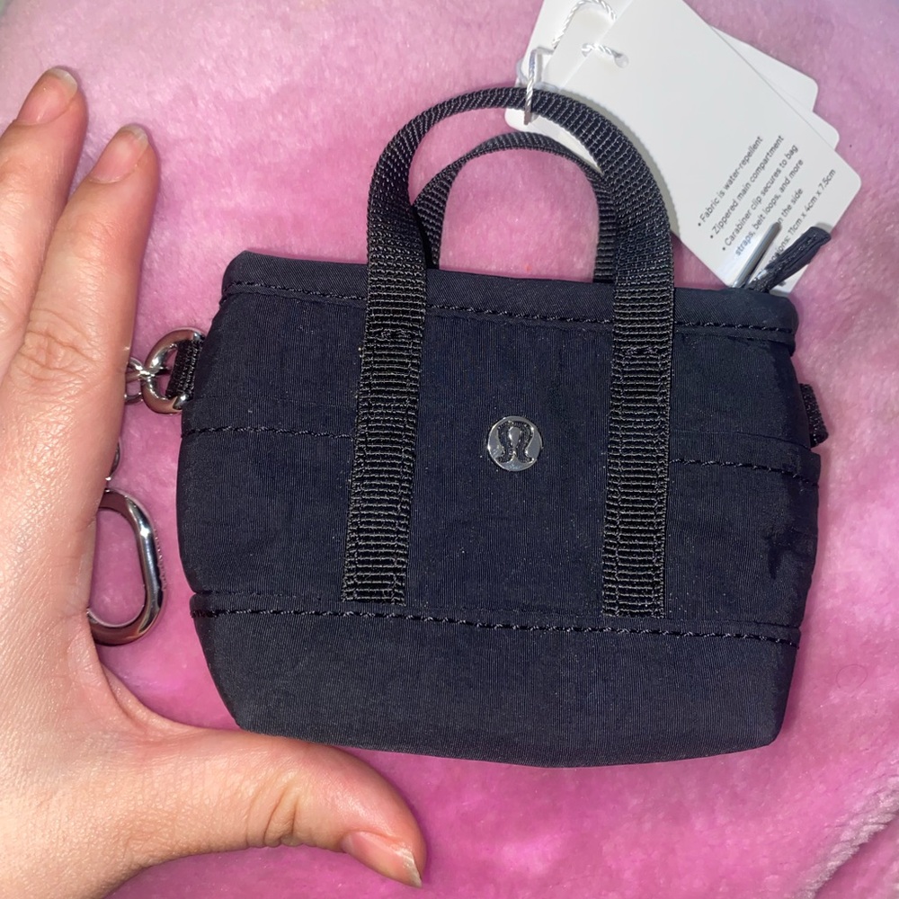 Black Mini Tote Bag